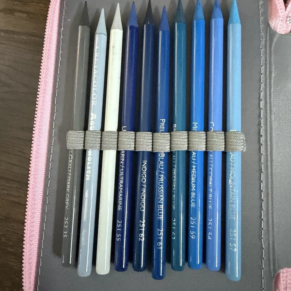Cretacolor Aqua Monolith Water-Soluble Color Pencil 72 Set Case Lyra Rembrandt